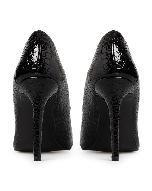 Zapatilla Negra Básica Croc 79009